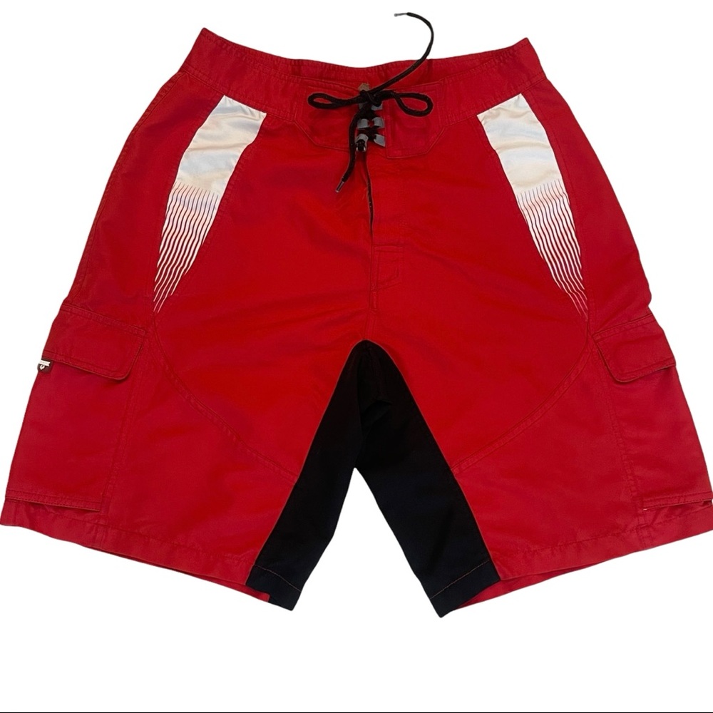 FOX Men’s Red Swim Shorts Size 34